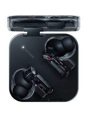 Nothing Ear (black) Transparent Stem True Wireless Earbuds